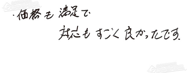 お客様からお寄せいただいたご意見・ご感想